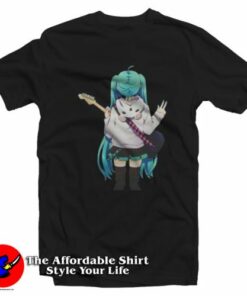Vocaloid Hatsune Miku Cute Unisex T-Shirt On Sale