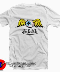 Von Dutch Flying Eyeball Trending T-shirt On Sale Von Dutch Flying Eyeball Trending T-shirt On Sale