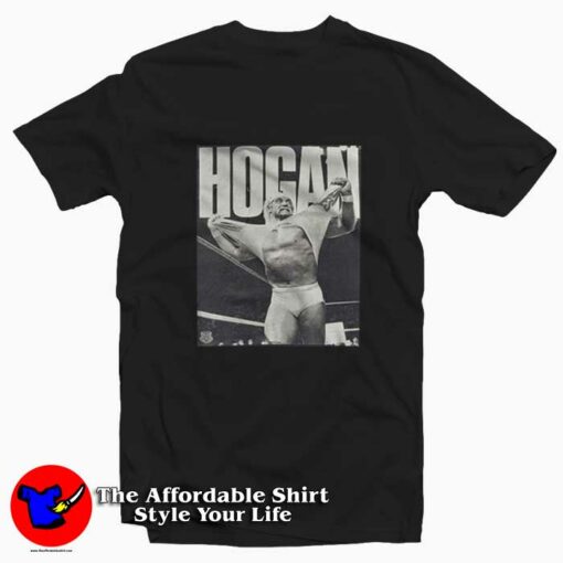 WWE WWF Hulk Hogan Graphic T-Shirt On Sale