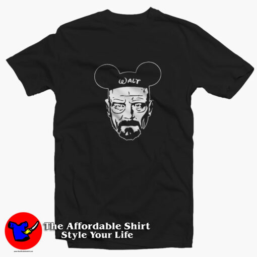 Walter White Disney Breaking Vacation Parody T-Shirt On Sale