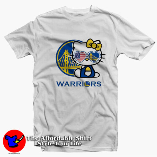 Warriors Golden State Warriors Hello Kity T-shirt On Sale