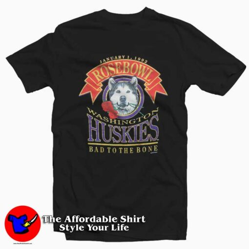 Washington Huskies Rose Bowl Vintage T-Shirt  Theaffordableshirt