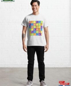 Watercolor Rainbow Grid Classic T-Shirt Unisex Sweatshirt Watercolor Rainbow Grid Classic T-Shirt Unisex Sweatshirt