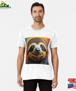 Watercolor Sloth Premium T-Shirt Classic Sweatshirt Watercolor Sloth Premium T-Shirt Classic Sweatshirt