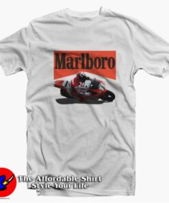 Wayne Rainey Marlboro Moto GP Vintage T-Shirt On Sale