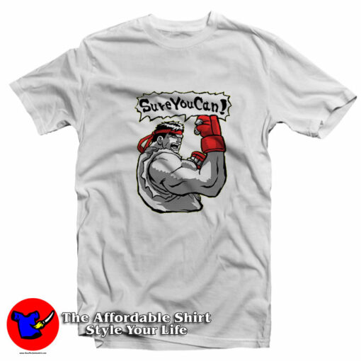 We Can Defeat Sheng Long Street Fighter T-Shirt On Sale