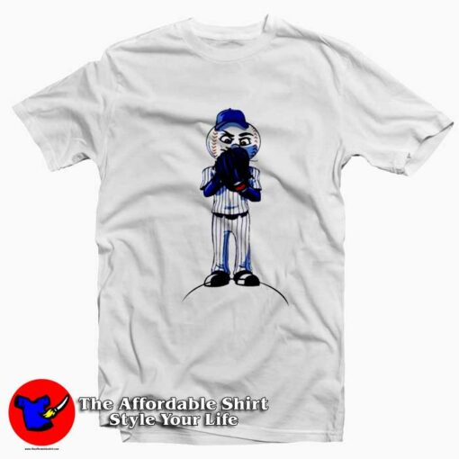 We Gotta Believe Mr Met Baseball Mascot Graphic T-Shirt On Sale