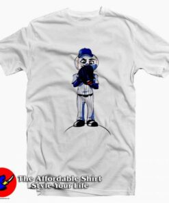 We Gotta Believe Mr Met Baseball Mascot Graphic T-Shirt On Sale