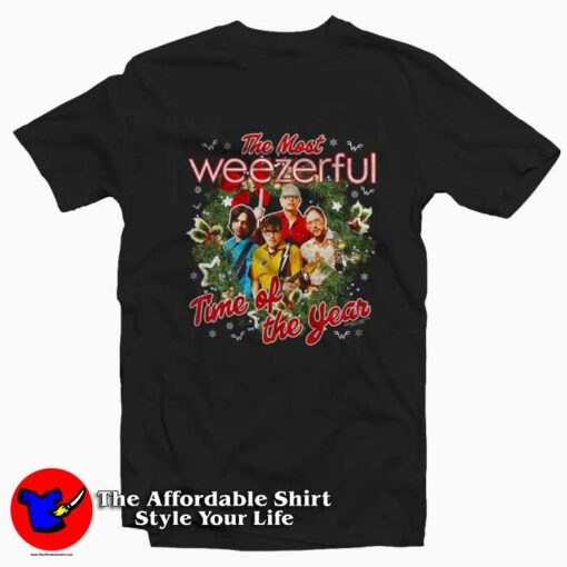 Weezerful Time of The Year Graphic Unisex T-Shirt On Sale