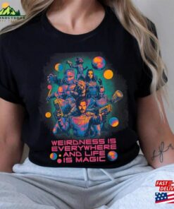 Weirdness Everywhere Shirt Marvel Movie 2023 Guardians Of The Galaxy Volume 3 Classic Hoodie