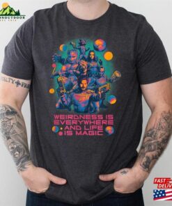 Weirdness Everywhere Shirt Marvel Movie 2023 Guardians Of The Galaxy Volume 3 Classic Hoodie 3
