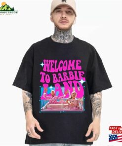 Welcome To Barbie Land Shirt Margot Robbie Ryan Gosling T-Shirt Classic