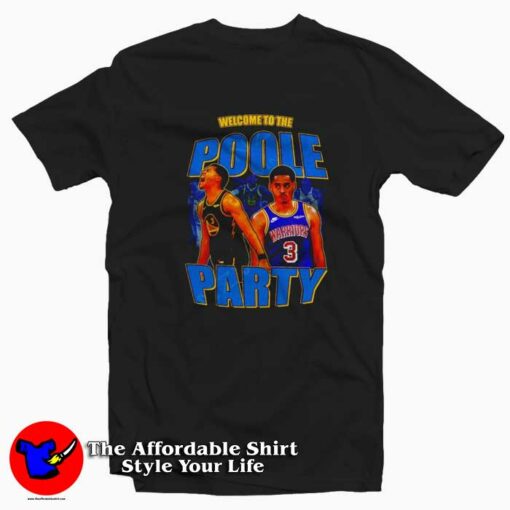 Welcome To The Poole Party Golden State T-shirt On Sale