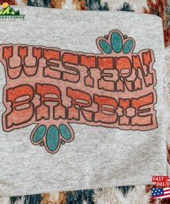 Western Barbie Graphic Tee T-Shirt Classic