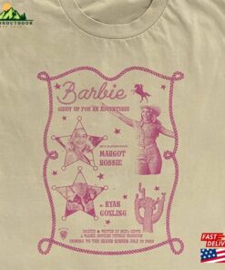 Western Barbie Shirt Pre Order Vintage Style Movie Parody T-Shirt Classic Western Barbie Shirt Pre Order Vintage Style Movie Parody T-Shirt Classic
