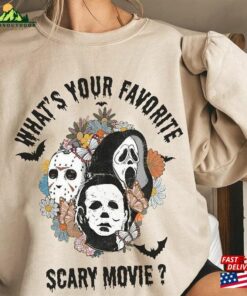 What’s Your Favorite Scary Movie Shirt Unisex Sweatshirt