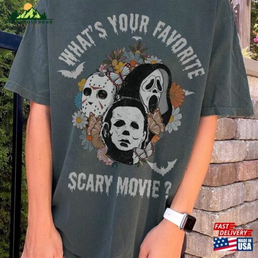 What’s Your Favorite Scary Movie Shirt Unisex Sweatshirt