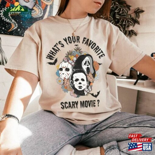 What’s Your Favorite Scary Movie Shirt Unisex Sweatshirt