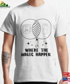 Where The Magic Happens Milk And Cereal Combination Classic T-Shirt Unisex Where The Magic Happens Milk And Cereal Combination Classic T-Shirt Unisex