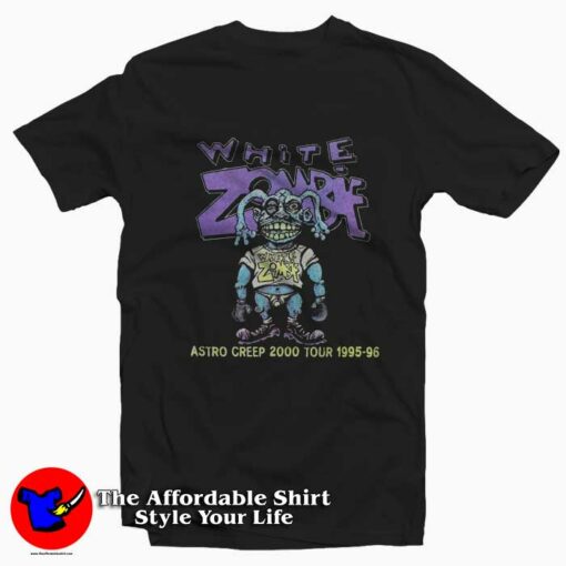 White Zombie Astro Creep 2000 Tour T-Shirt On Sale