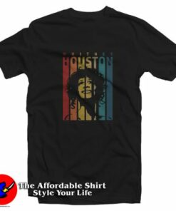 Whitney Houston Vintage Face To Face T-Shirt On Sale Whitney Houston Vintage Face To Face T-Shirt On Sale