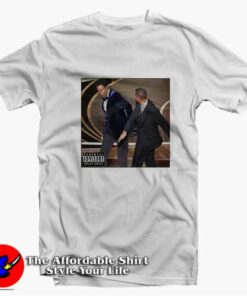 Will Smith Slaps Chris Rock Parental Advisory T-shirt On Sale