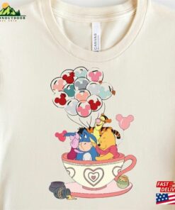 Winnie The Pooh Balloon Tea Cup Shirt Hoodie Sweatshirt Disney Characters Winnie The Pooh Balloon Tea Cup Shirt Hoodie Sweatshirt Disney Characters