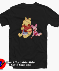 Winnie The Pooh Becomes a Slasher T-Shirt On Sale Winnie The Pooh Becomes a Slasher T-Shirt On Sale