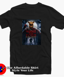 Winnie The Pooh Blood and Honey Poster T-Shirt On Sale Winnie The Pooh Blood and Honey Poster T-Shirt On Sale