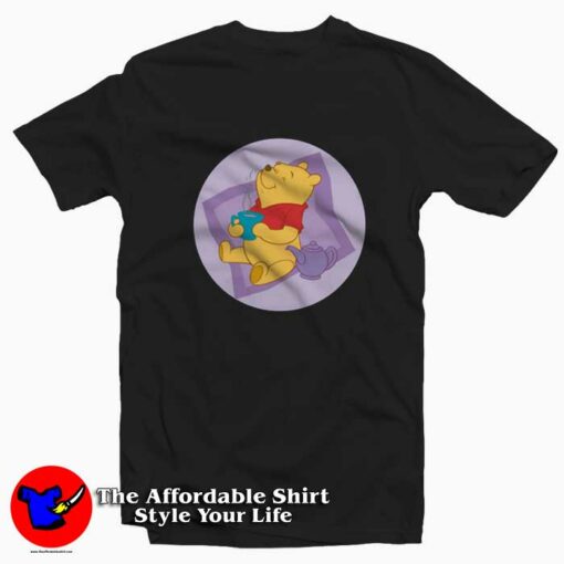 Winnie The Pooh Cute Bear Pleasant Unisex T-shirt On Sale