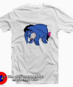 Winnie The Pooh Cute Eeyore Unisex T-shirt On Sale
