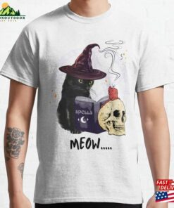Witch Cat Making Spell Meow Funny Cute Saying Classic T-Shirt Unisex Hoodie Witch Cat Making Spell Meow Funny Cute Saying Classic T-Shirt Unisex Hoodie