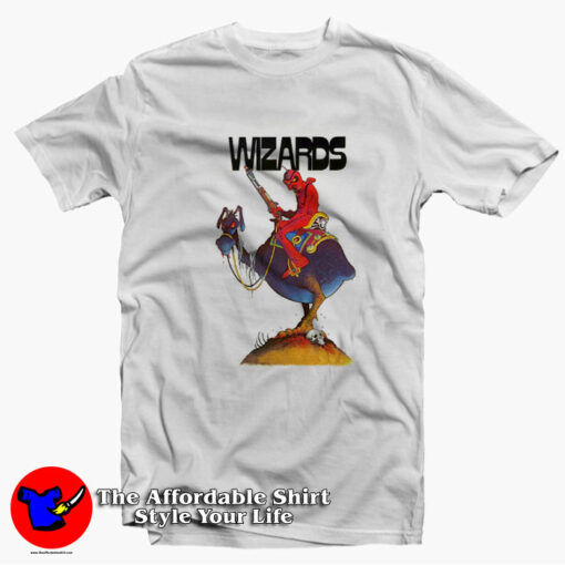 Wizards Bakshi Cartoon Anime Vintage Unisex T-shirt On Sale