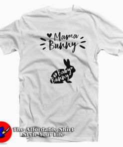 Womens Mama Bunny T-Shirt For Gift Easter Womens Mama Bunny T-Shirt For Gift Easter