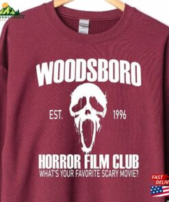 Woodsboro Horror Club Sweatshirt Scream Unisex Classic