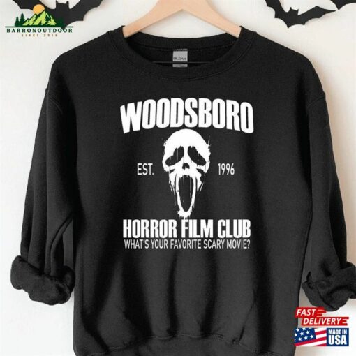 Woodsboro Horror Club Sweatshirt Scream Unisex Classic