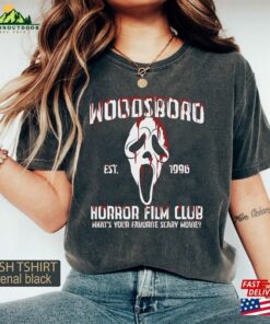 Woodsboro Horror Film Club Shirt Halloween Movie T-Shirt Sweatshirt Woodsboro Horror Film Club Shirt Halloween Movie T-Shirt Sweatshirt