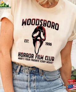 Woodsboro Horror Film Club Shirt Halloween Movie T-Shirt Sweatshirt Woodsboro Horror Film Club Shirt Halloween Movie T-Shirt Sweatshirt