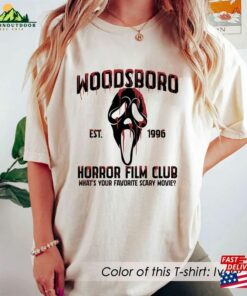 Woodsboro Horror Film Club Shirt Halloween Movie T-Shirt Sweatshirt 2 Woodsboro Horror Film Club Shirt Halloween Movie T Shirt Sweatshirt 3