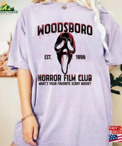 Woodsboro Horror Film Club Shirt Halloween Movie T-Shirt Sweatshirt 3 Woodsboro Horror Film Club Shirt Halloween Movie T Shirt Sweatshirt 4