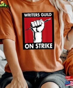 Writers Guild Of America On Strike Shirt Pay T-Shirt Screenwriters Sweatshirt