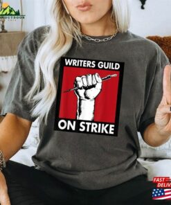 Writers Guild Of America On Strike Shirt Pay T-Shirt Screenwriters Sweatshirt 2 Writers Guild Of America On Strike Shirt Pay T Shirt Screenwriters Sweatshirt 3