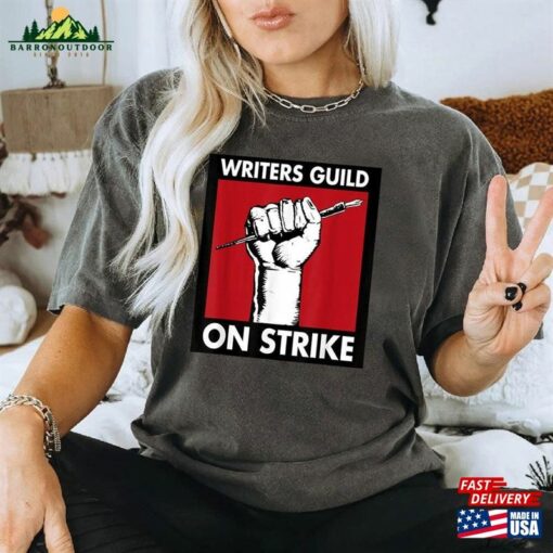 Writers Guild Of America On Strike Shirt Pay T-Shirt Screenwriters Sweatshirt