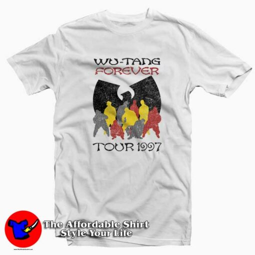 Wu-Tang Forever Tour 1997 Graphic T-shirt Cheap