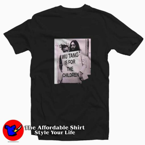 Wu Tang Is For Children John Lennon Unisex T-shirt On Sale