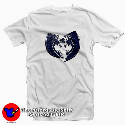 WuTang Connecticut Huskies Unisex T-shirt On Sale