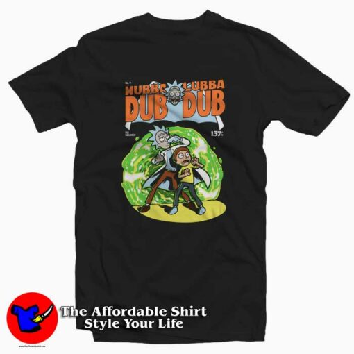 Wubba Lubba Batman Robin Comic Parody T-shirt On Sale