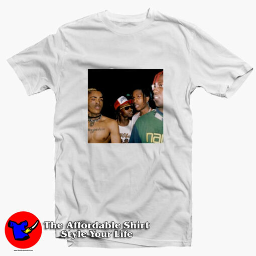 XXXTENTACION Yachty Asap Rocky Graphic T-Shirt On Sale