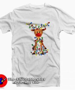 Xmas Christmas Reindeer Santa Funny Unisex T-Shirt On Sale