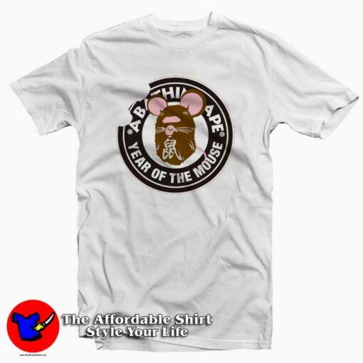 Year of the Mouse Bape Cheap T-Shirt Bape Collection